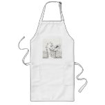 Dragon With Sunflower aprons
