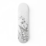 Dragon with Sunflower Skate Deck