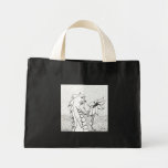 Dragon with Sunflower Tote Bag