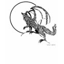 dragon wolf crossbreed t-shirts by jhonnychimpo dragon wolf crossbreed t-shirts