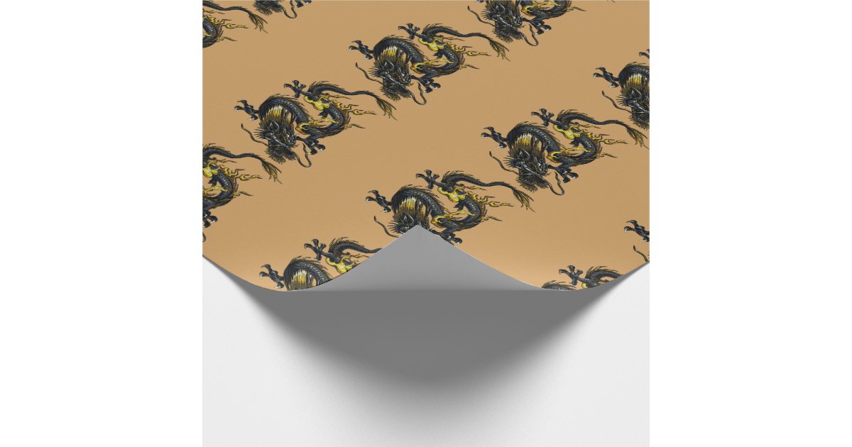 Dragon Wrapping Paper | Zazzle