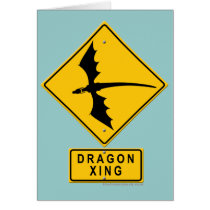 Dragon XING Greeting Card