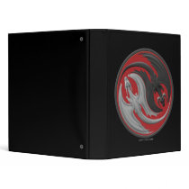 Dragon Yin-Yang Vinyl Binder