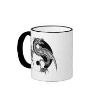Dragon Yin Yang Gift Coffee Mugs