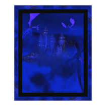 Dragoncats Blue Mist Dragon Fantasy posters by DragonCat Dragoncats Blue Mist Dragon Fantasy posters