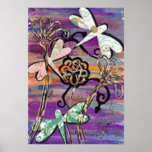 Dragonflies 3 Print