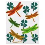 Dragonflies and Shamrocks flyers