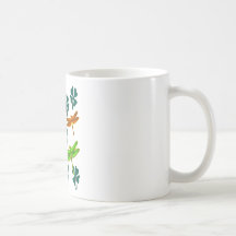 Dragonflies and Shamrocks Mug