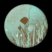 Dragonflies and Weeds magnets by CMZart Dragonflies and Weeds magnets