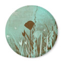 Dragonflies and Weeds magnets