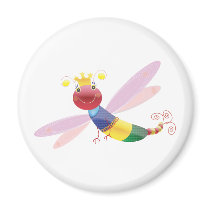 Dragonflies: BIG DAY OUT magnets by adellaandmella Dragonflies: BIG DAY OUT magnets
