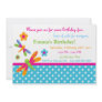 This cute invitation with a cute little dragonflies can be completely customized by you..Simply click on the "Customize It " button right below the products picture. From there you will be able to change the font, font color, move the text around,add text and more. Have fun creating your one of a kind product. Dragonflies Birthday Invitation 3