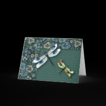 Dragonflies Card