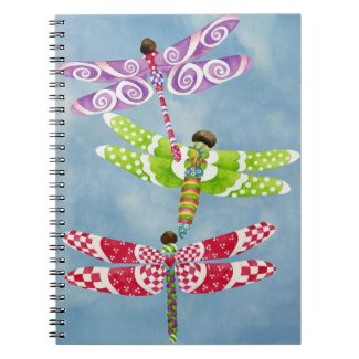 Dragonflies Fly Freely fuji_notebook