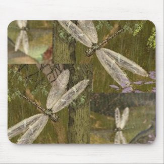 Dragonflies mousepad
