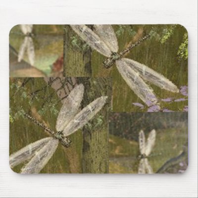 Dragonflies mouse pads