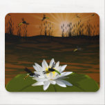 Dragonflies on the Pond Mouse Pad