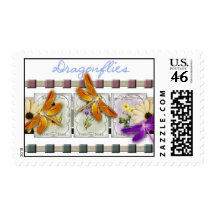 Dragonflies Postage