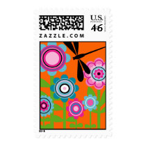 dragonfly 1 Postage stamps