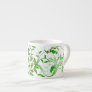 Dragonfly and Floral Espresso Mug