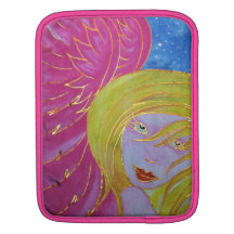 Dragonfly Angel Ipad Sleeve:Silk Image