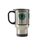 Dragonfly Art Deco Style Mugs