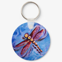 DragonFly Art~Keychain