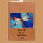 Dragonfly birthday Card cards