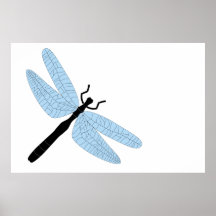 Dragonfly Birthday Posters