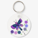 Dragonfly bliss key chain keychains