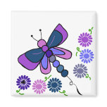 Dragonfly bliss magnet