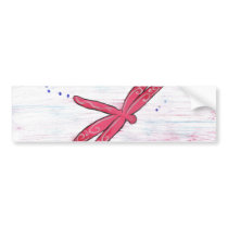 DragonFly Bumper Sticker