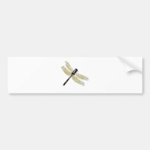 Dragonfly Bumper Sticker