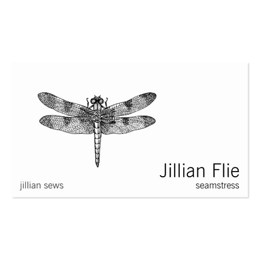 Dragonfly Business Card Template