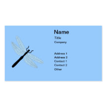 Dragonfly Business Card Template