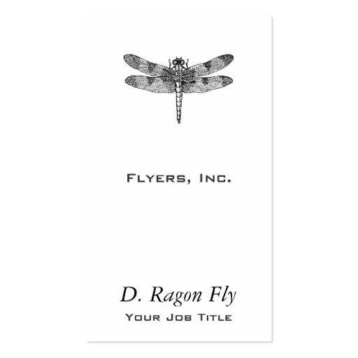 Dragonfly Business Cards