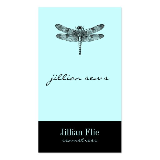 Dragonfly Business Cards (front side)