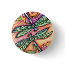 dragonfly - Button by cckuik dragonfly - Button