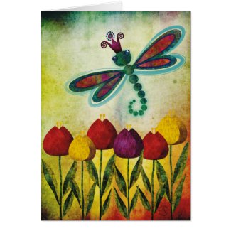 dragonfly card