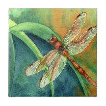 Dragonfly Ceramic Tiles