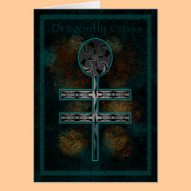 Dragonfly Cross cards by ZiaSun Dragonfly Cross cards