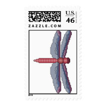 Dragonfly Cross Stitch postage