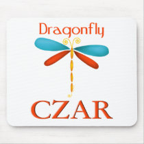 Dragonfly Czar mousepads by czarshop Dragonfly Czar mousepads