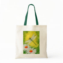 Dragonfly Daises Bag