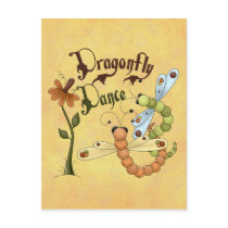 Dragonfly Dance Post Card