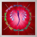 Dragonfly Dance Poster