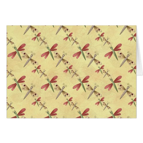Dragonfly Delight: Greeting Cards card