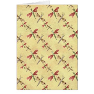 Dragonfly Delight: Greeting Cards card