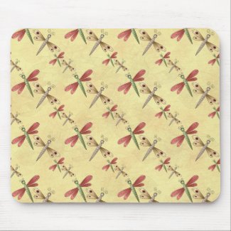 Dragonfly Delight: Mousepad mousepad