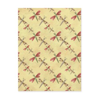 Dragonfly Delight: Postcards postcard